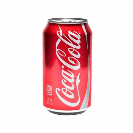 Coca-Cola can.  x 12
