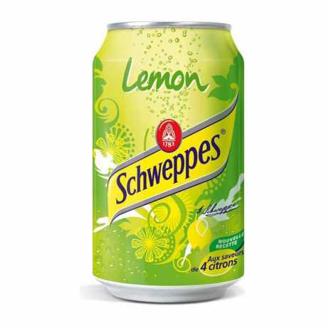 Schweppes Lemon can. x 6