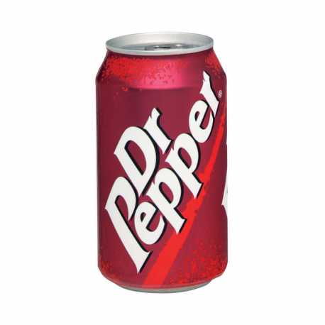 Dr Pepper can. x 12