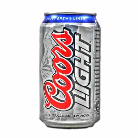 Coors Light 33 CL can