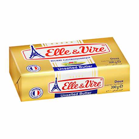 Unsalted French Butter Elle & Vire