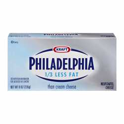 Philadelphia Cream Cheese 1/3 Less Fat