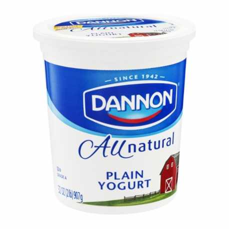 Dannon Plain Yogurt 