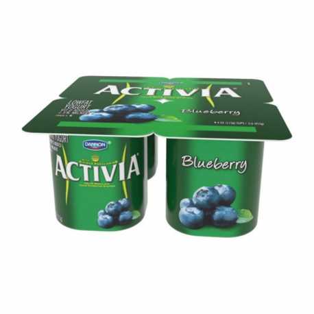Activia Blueberry x 4