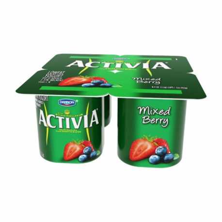 Activia Mix Fruits x 4