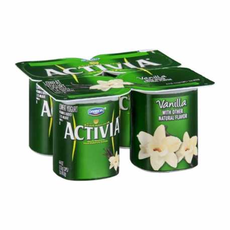 Activia Vanille x 4