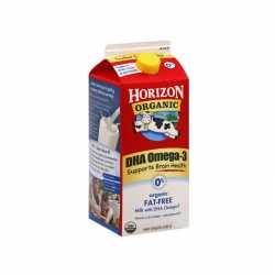 Horizon Organic Milk DHA Fat Free Omega 3