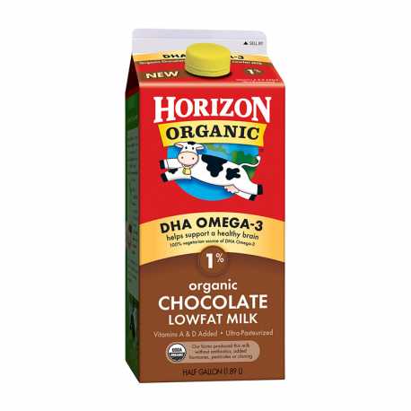 Horizon Organic Milk DHA Chocolate 1 %