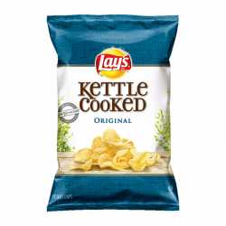 Lay's Kettle Cooked Original Potato Chips 