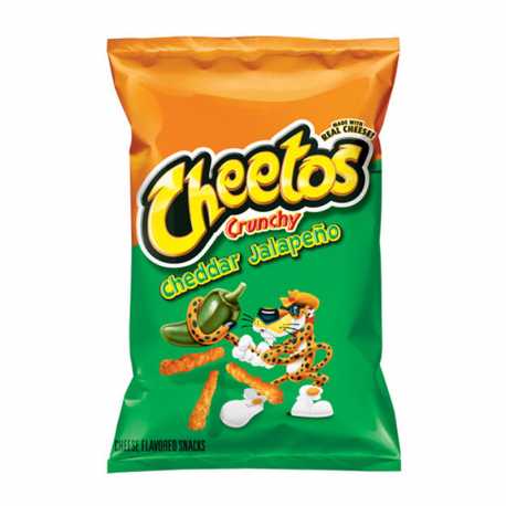 Cheetos Crunchy Cheddar & Jalapeno