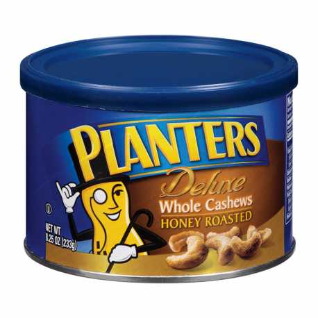 Planters Whole Cashews Honey Roasted