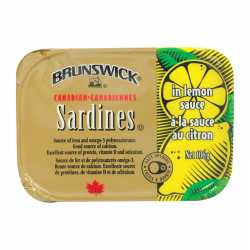 Brunswick Sardines in Lemon Sauce