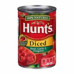 Hunt's Tomato Diced Basil Garlic Oregano