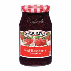 Smuckers Red Raspberry Preserves