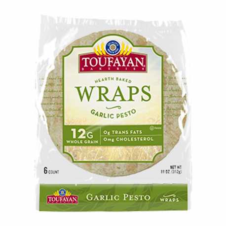 Toufayan Wraps Garlic