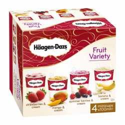 Häagen Dazs Fruit Variety