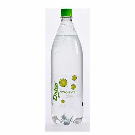 Sparkling water Didier Lime Flavor 6 x 1.25L
