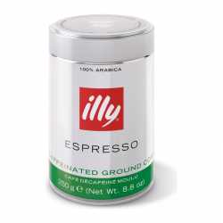 Illy Ground Espresso Decaffeinated Coffee
