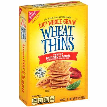 Nabisco Wheat Thin Original Tomato Basil