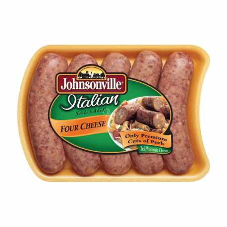 Johnsonville Italian Sausage 4 Cheese