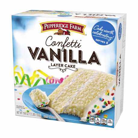 Pepperidge Farm " Confetti Vanilla"