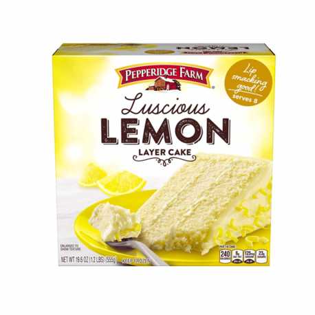 Pepperidge Farm " Luscious Lemon"