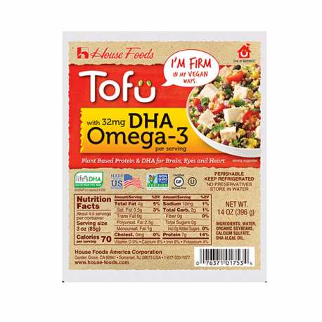 Tofu with DHA &Omega-3