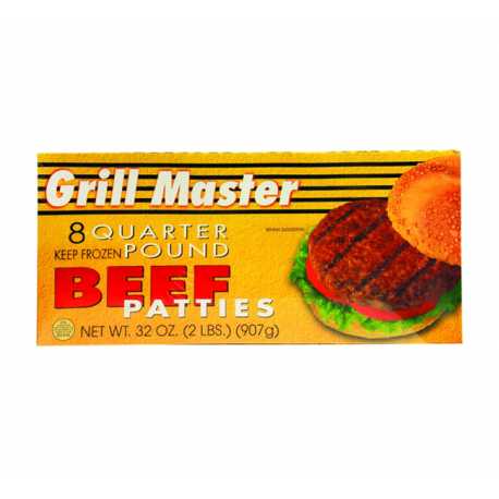 Grill Master Beef Patties