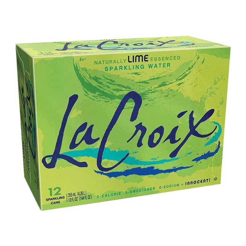 La Croix Lime Sparkling Water x 12
