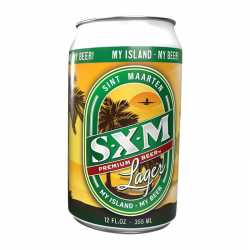 SXM Premium Lager Beer  Can...