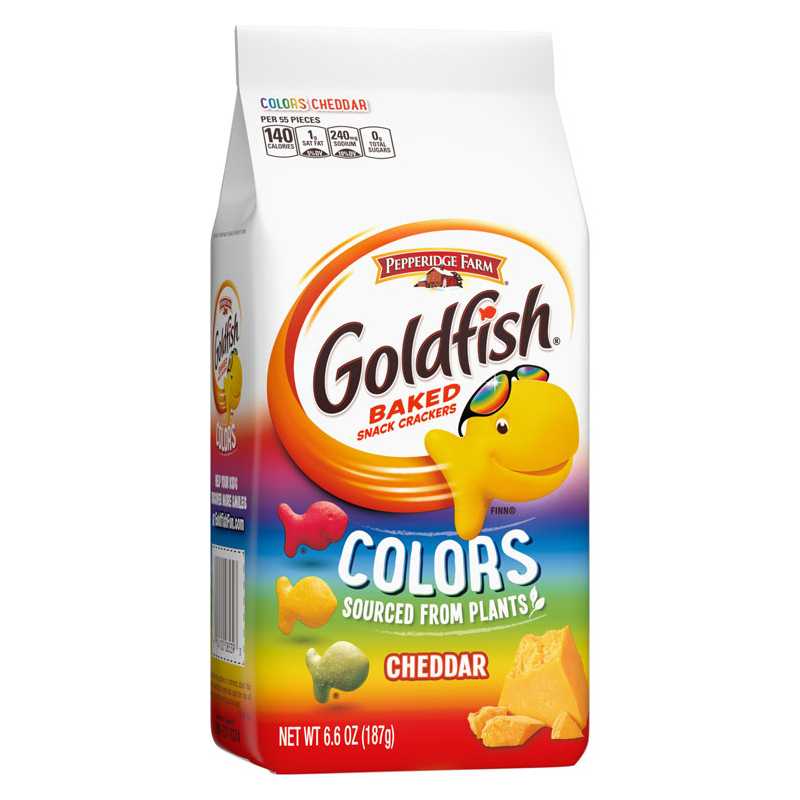 PF Goldfish Cheddar Colors