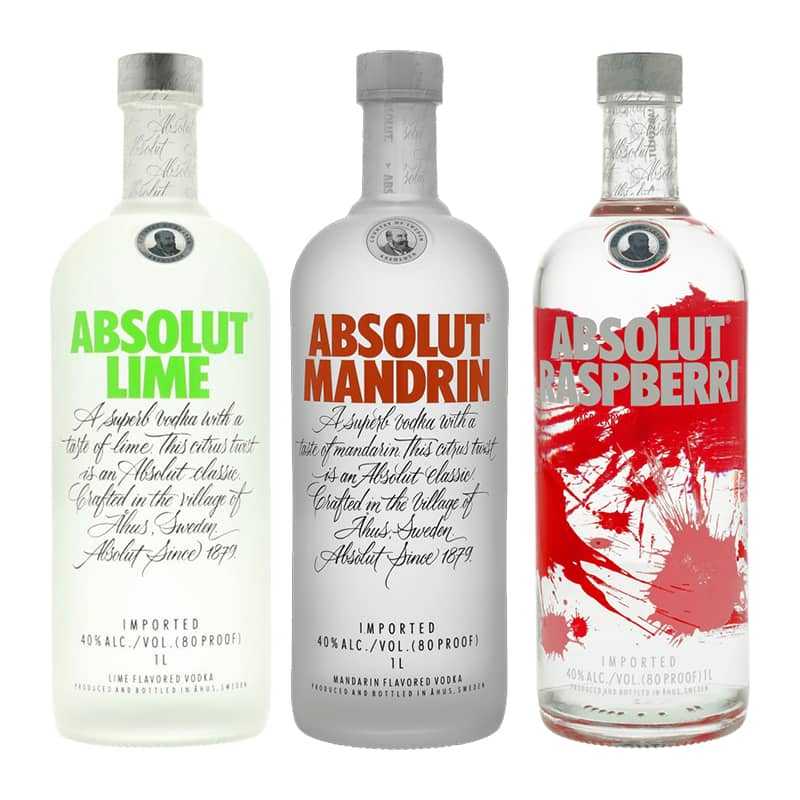 Vodka Absolut Arômatisée