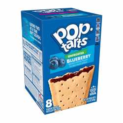 Pop Tarts Unfrosted Blueberry x 8