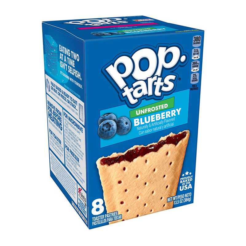 Pop Tarts Biscuit Myrtille x 8