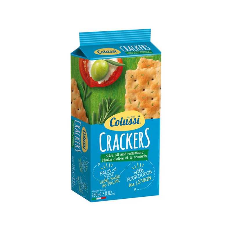 Colussi Crackers Rosemary 250 G