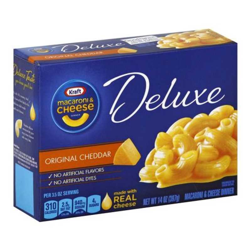 Kraft Macaroni & Cheese de Luxe 14 oz