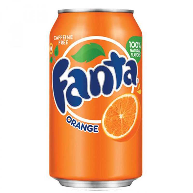 Fanta Orange can x 12