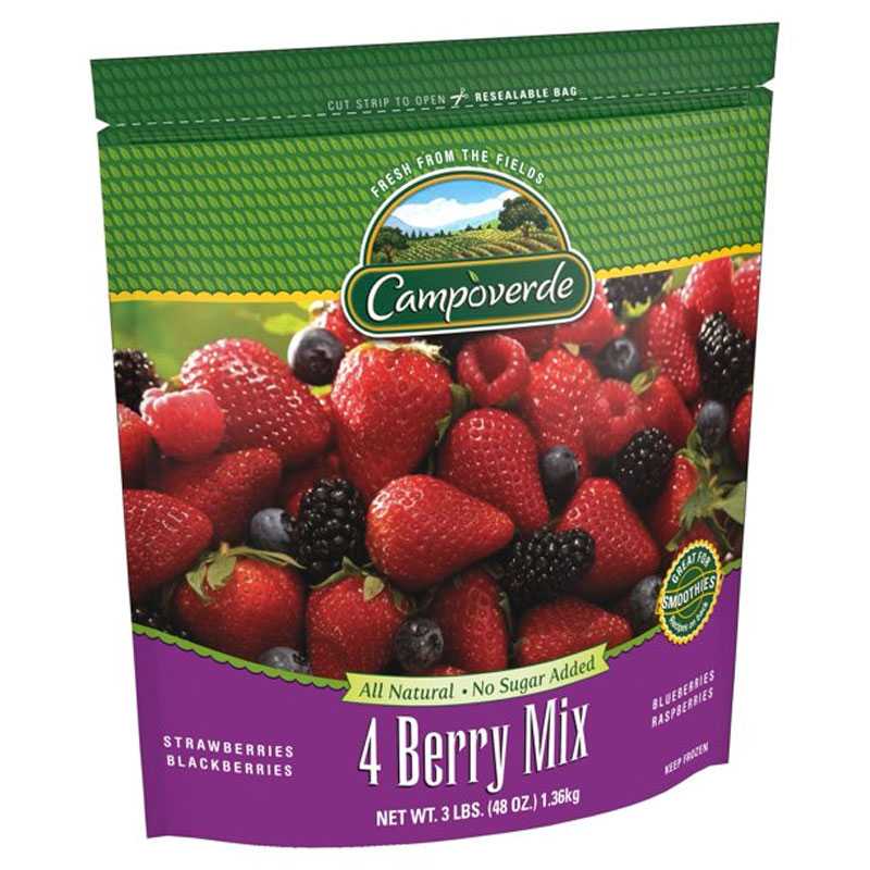 Campoverde "4 Berries" 3 LB