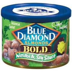 Blue Diamond Bold Wasabi and Soy Sauce