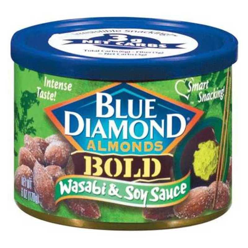 Blue Diamond Bold Wasabi and Soy Sauce