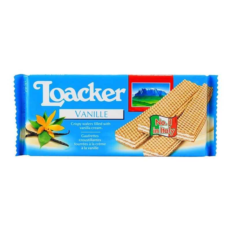 Loacker Classic vanilla Wafers 175 G