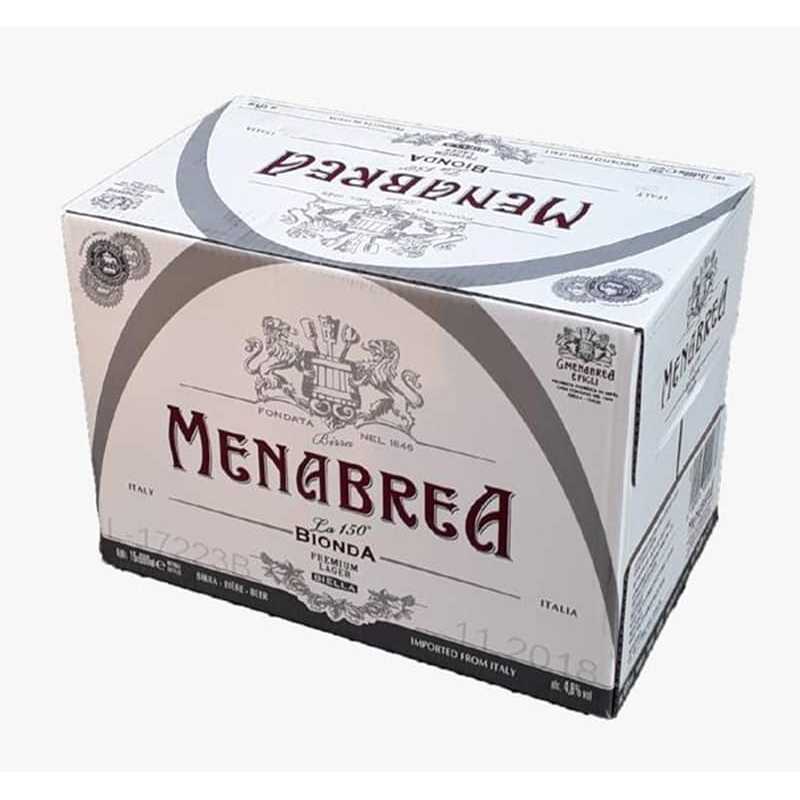Menabrea Lager Beer 24 x 33 CL