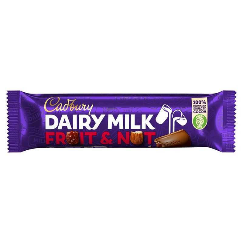 Cadbury Dairy Milk  Fruit & Nut 49 G