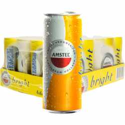 Amstel Bright can 25 CL x 24