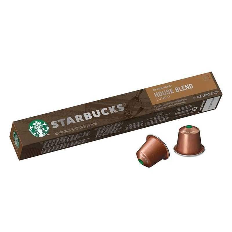 Starbucks House Blend Lungo caps x 10