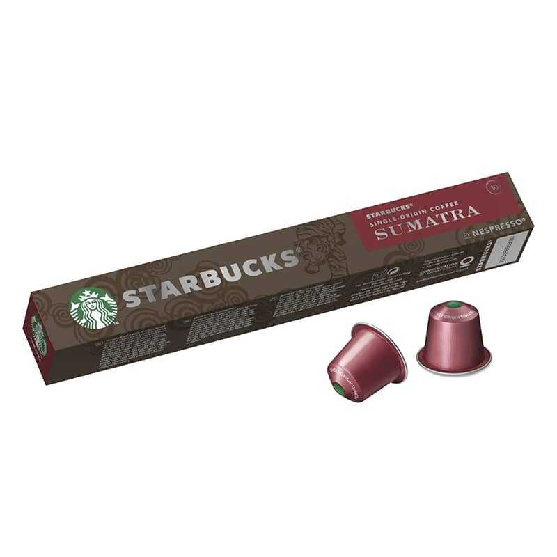 Starbucks Single Origin Sumatra caps x 10