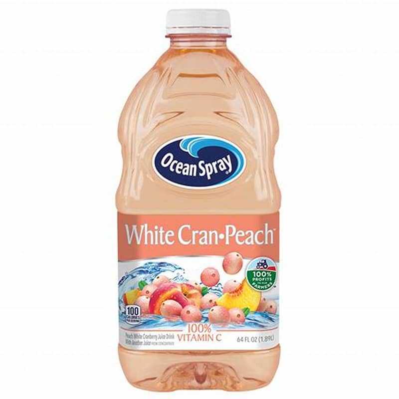 Ocean Spray White Cran Peach