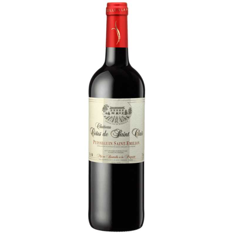 St Emillion Puisseguin Cht Côtes de St Clair 75 CL