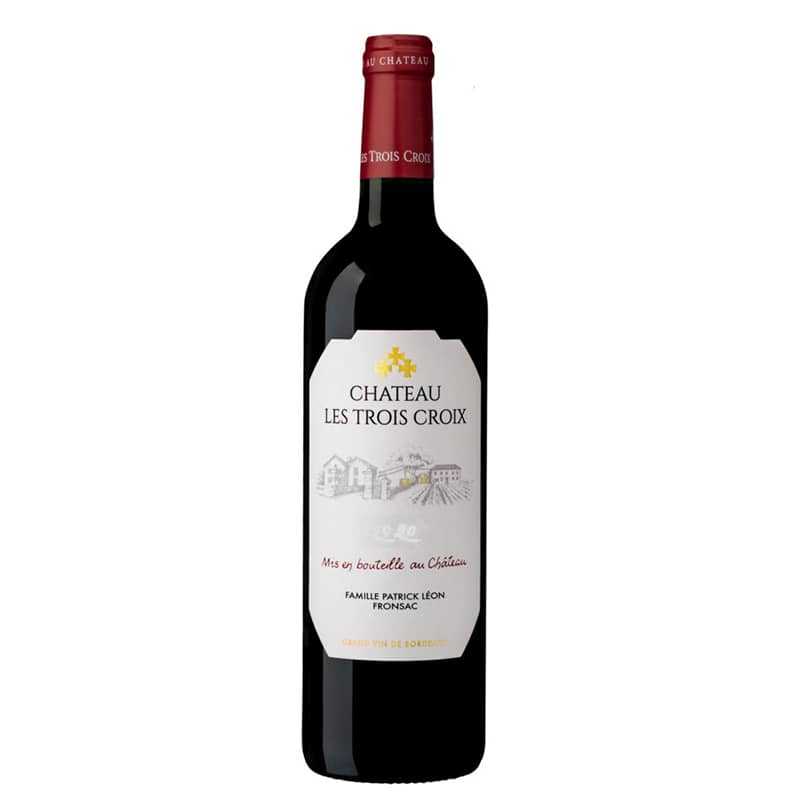 Chateau "les 3 Croix" Fronsac 75 CL
