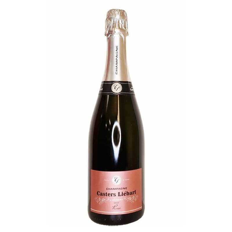 Champagne "Brut Rosé" Casters Liébart 75 CL Champagne "Brut Rosé" Casters Liébart 75 CL